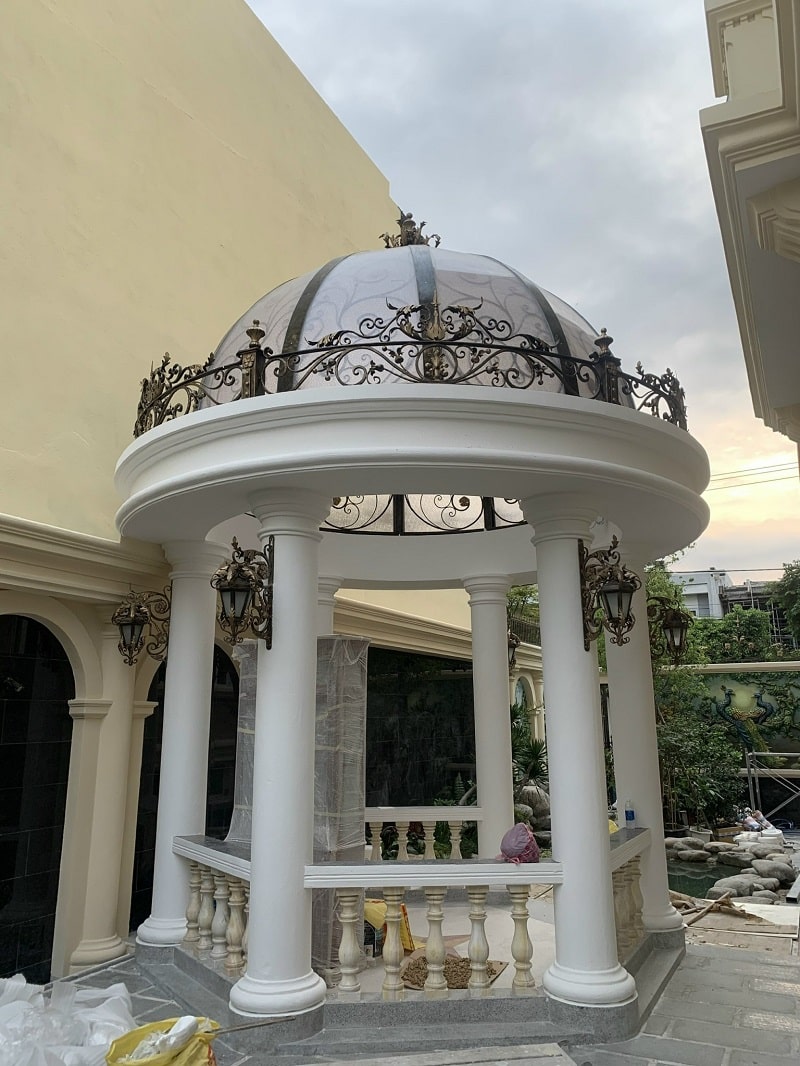 Mái che cửa đi 10