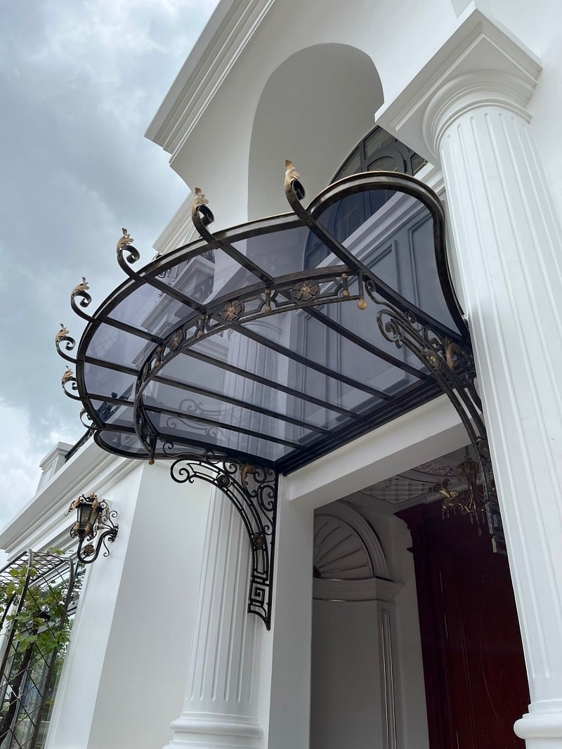 Mái che cửa đi 12