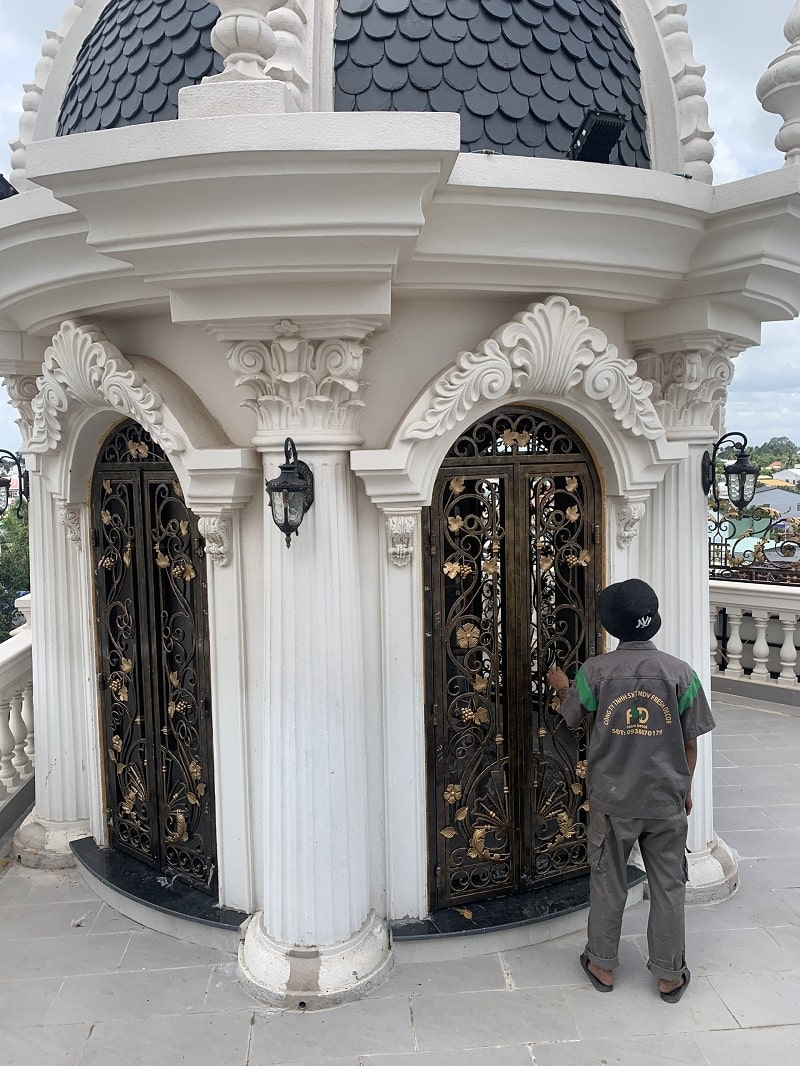 Mái che cửa đi 13