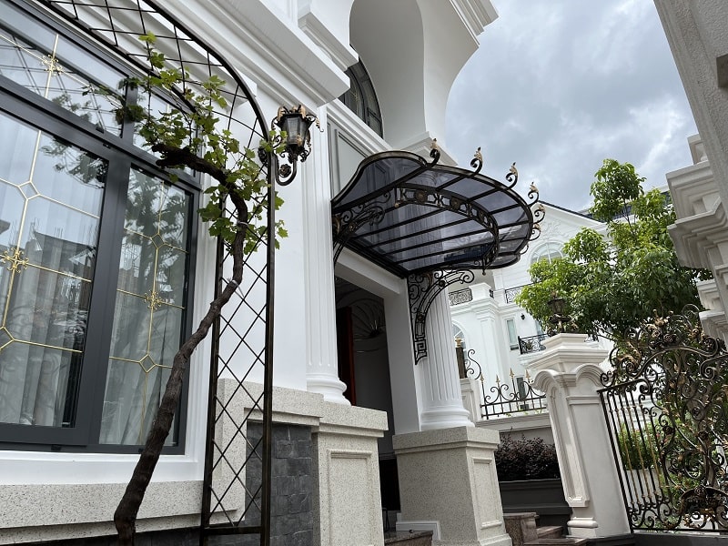 Mái che cửa đi 17