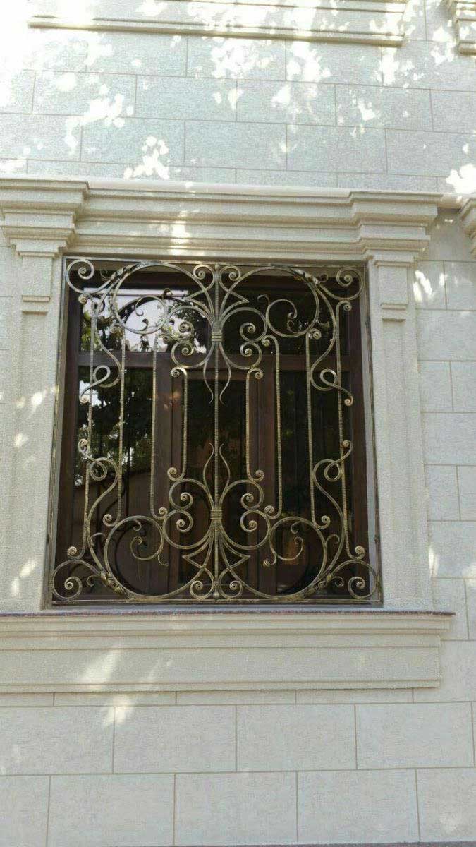 Khung bảo vệ cửa sổ sắt mẫu 11