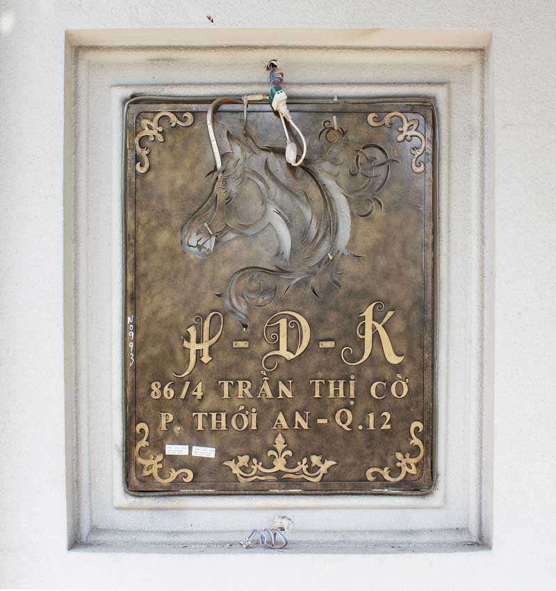 Biển số nhà Anh Khanh Q12